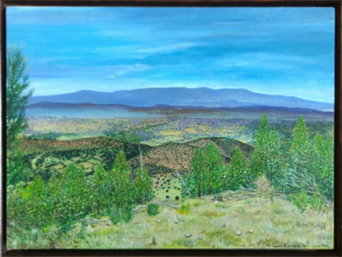 View of Jemez Mountains